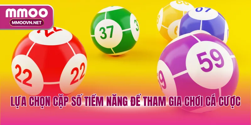 Lựa chọn cặp số tiềm năng để tham gia chơi cá cược